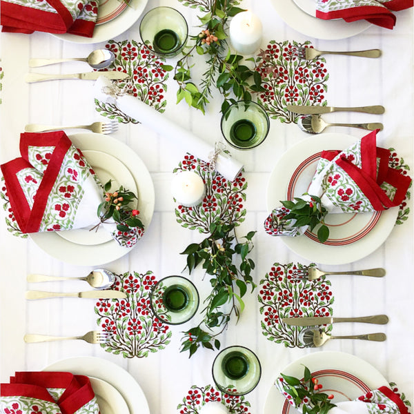 Cherry Country Tablenapkins (Set Of 4)