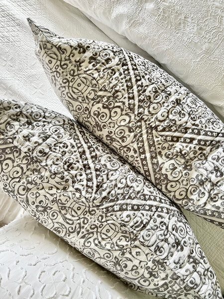 Gunmetal Rajput Palace Pillowcase